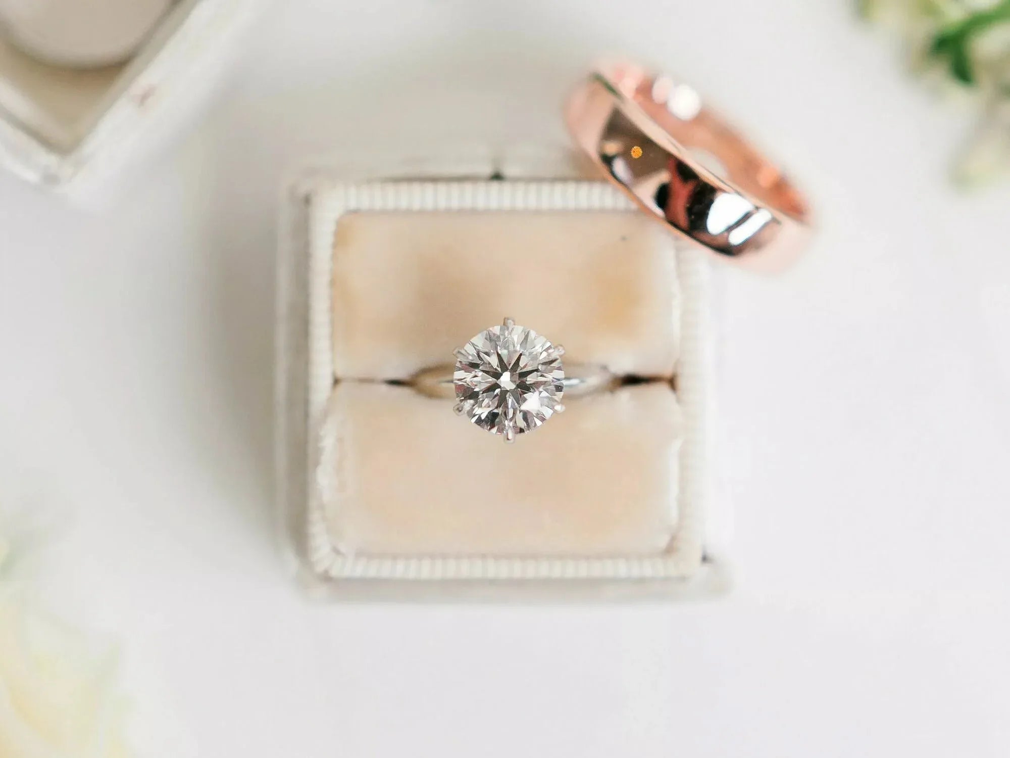 Buy Affordable Moissanite Engagement Rings Online - Born Beauty