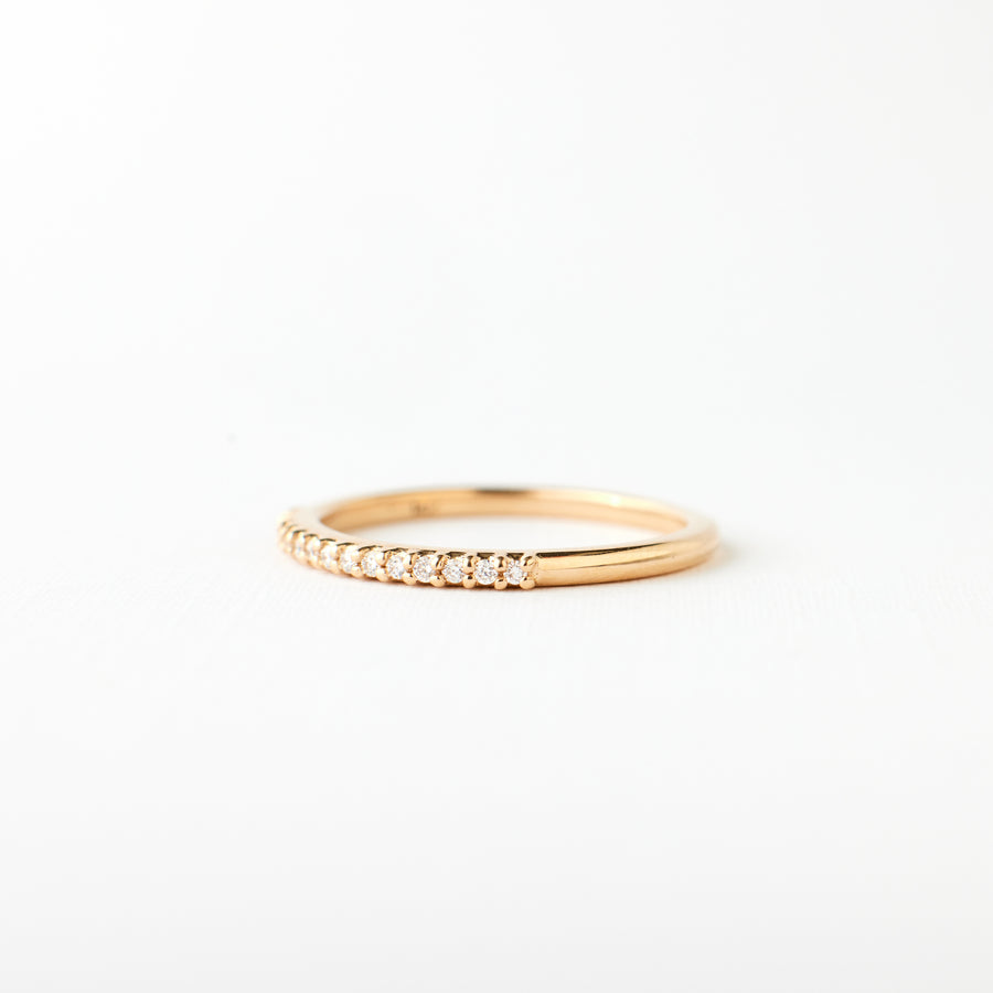 Classic Half Eternity Diamond Band Main