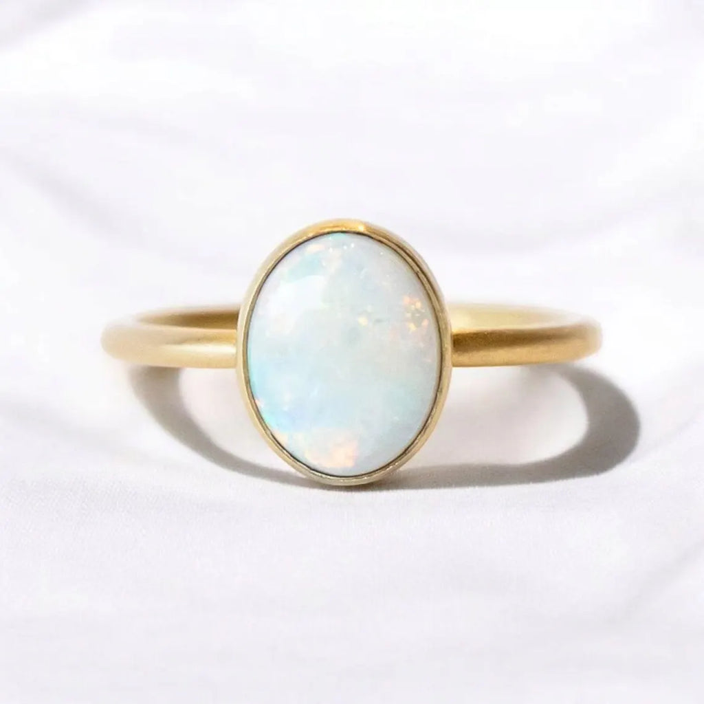Gold Opal Ring