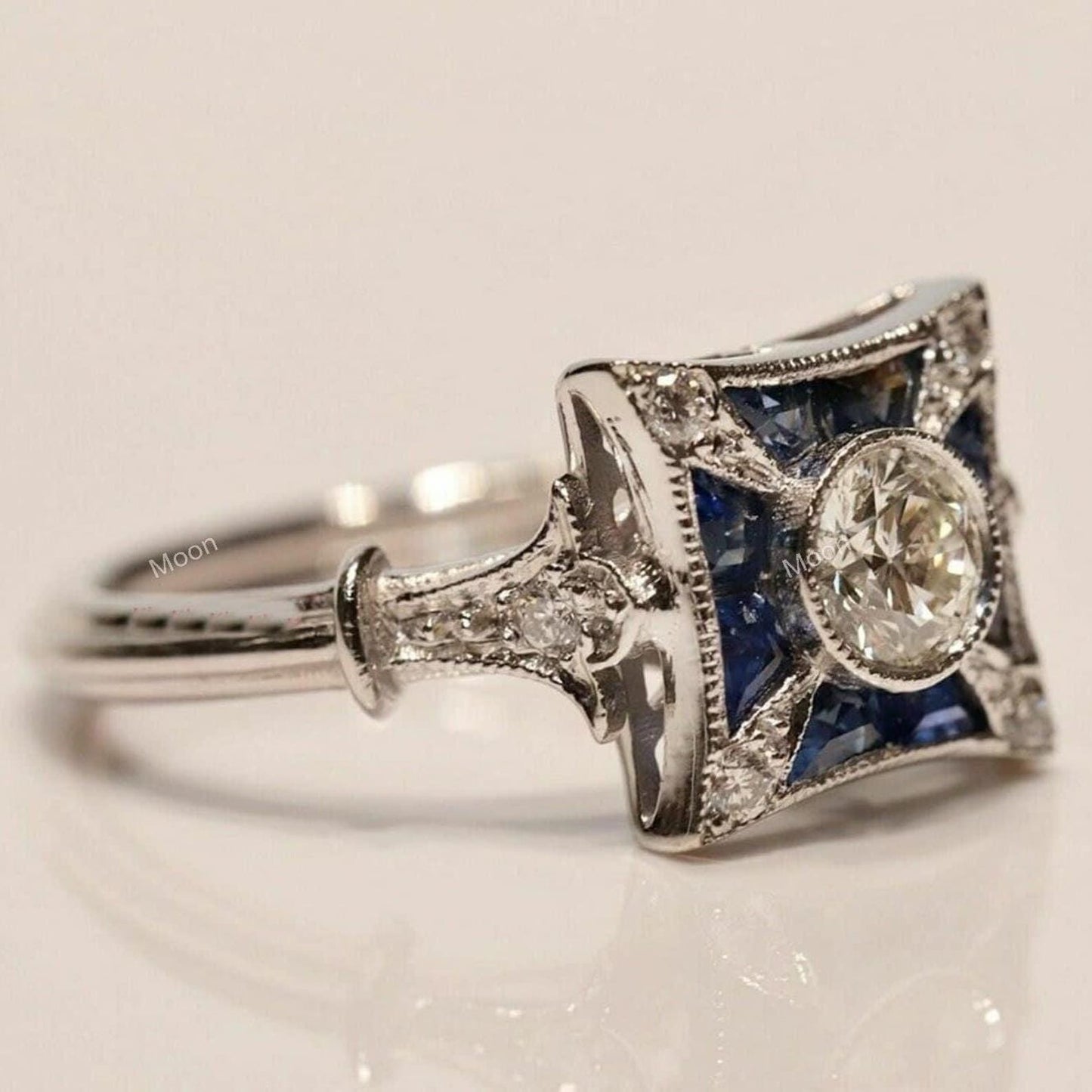 Old European Diamond Vintage Inspire Ring