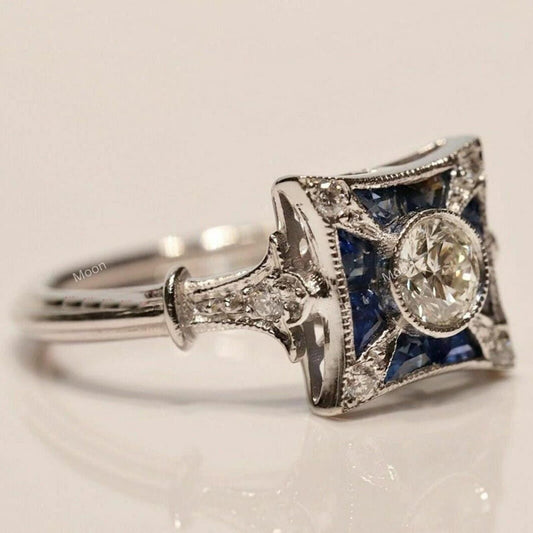 Old European Diamond Vintage Inspire Ring