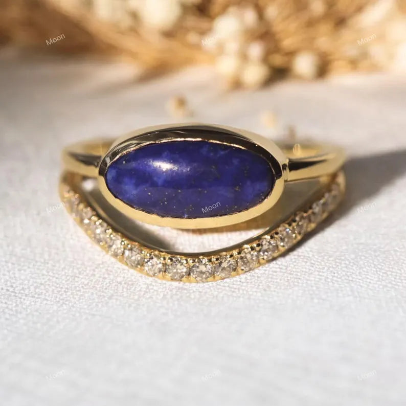 Lapis Lazuli Ring Main